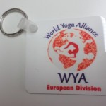 World Yoga Alliance Keyring