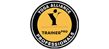 Yoga Europe - Black Logo - Yoga Alliance Proffessionals Trainer Pro