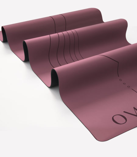 Yoga Europe - Product, Yoga Mat "PNOE" Berry Sorbet
